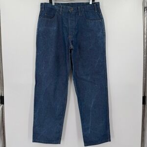 Workrite FR Mens Indura Flame Resistant Blue Denim Work Jeans Pants NFPA 38x32